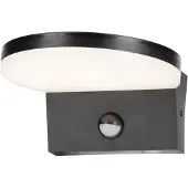 Rabalux 77119 Buitenwandlamp Batida LED 9, kunststof, kunststof, zwart