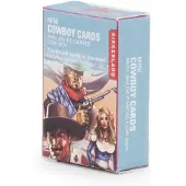 Kikkerland Mini Playing Card -Cowboy- 6x4x2cm 37g