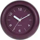 Karlsson Wandklok Slope - Dark mauve - Ø20cm - Wandklok Scandinavisch