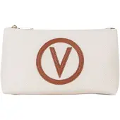 Valentino Utensil zak Covent Soft Cosmetic Case Naturale / Cuoio Crème