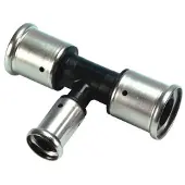 Henco pers T-stuk verloop 26x16x26mm