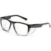Univet veiligheidsbril Eigentijds 571, EN 166, EN 170, heldere lens, nylon montuur, anticondens/kras Vanguard Plus