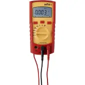 Wiha Digitale multimeter tot 600V AC Cat. IV + 2 AAA-batterijen inbegrepen - 45218