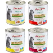 Almo nature HFC Natural kip met garnalen natvoer kat (280 g) 6 x 280 g