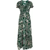 Apricot Maxi-jurk van viscose in all-over look