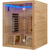 Artsauna Infraroodcabine / Infraroodsauna Helsinki 150 - 2-3 Personen - 150x150x190 cm
