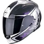Scorpion Exo-491 Run Integraalhelm Zwart/Lila XS unisex