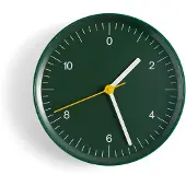 HAY Wall Clock wandklok Ø26,5 cm Green