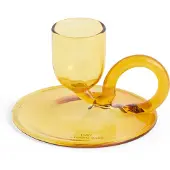 HAY Tiny Kandelaar Curved | Yellow