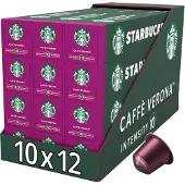 Starbucks by Nespresso capsules Caffè Verona - 10 koffiecups x 12 doosjes