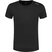 Rogelli Promo Hardloopshirt Heren - Korte Mouwen - Zwart - 3XL