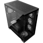 XPG 75261589, XPG INVADER X BTF (ATX), Midi-tower, zwart, retail