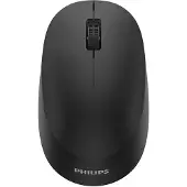 Philips SPK7407B/00, Geschikt voor zowel rechtshandigen als linkshandigen, Optisch, RF draadloos + Bluetooth, 1600 DPI, Zwart