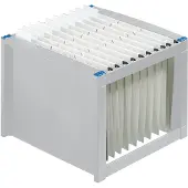 Helit the rack Hangmappenrek A4 36 x 38 x 26 cm 40 Hoezen Kunststof Grijs