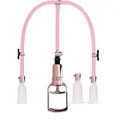 Pumped - Clitoral & Nipple Pump Set Medium - Rose Gold