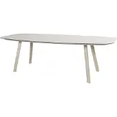 4SO Manolo dining tuintafel printed ceramic 240x103xH75 cm latte