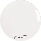 Villeroy & Boch 6x Villeroy & Boch Verklaring, Bord, Wit