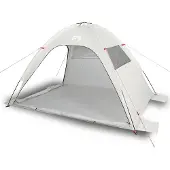 vidaXL Strandtent waterdicht grijs