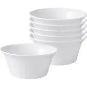 Villeroy & Boch Dessertschaaltje Cellini Wit (6-delig)