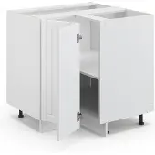 Vicco Fame-Line Hoekkast – 80.5 cm, WB Eik Wit Landhuis
