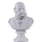 Giannelli Music Gifts - Albast borstbeeld Offenbach - 30 cm
