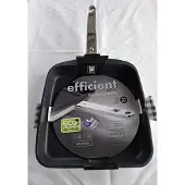 Pintinox efficient steakpan vierkant 28 cm