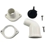 Jabsco Toilet Non Return Valve Set Zilver
