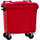 ESE Afvalcontainer 770 liter rood