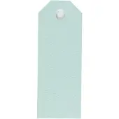 Packlinq Manilla-labels, afm 3x8 cm, 220 gr, lichtblauw, 20 stuk/ 1 doos