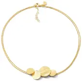 Casa Jewelry Luna ketting verguld