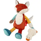 Sigikid Actiefrol vos Yellow rood/multikleurig
