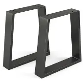 Vicco Tafelpoten Zwart 40.1 x 42 cm Trapeziumvormig, Model 34130