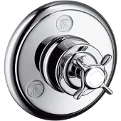 Hansgrohe Axor Montreux kleurset Quattro/Trio chroom