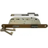 Nemef Hutra Deurslot DH29 | 50mm | 2sl. | RVS | VPL | 22x215mm | Afgerond | Limba - 9750290000