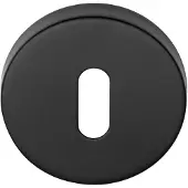 Formani Basics LBN50D sleutelplaatje ø52x10mm - mat zwart