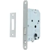 Dx Kastslot tbv cilinderslot met RVS voorplaat 20x174 mm.