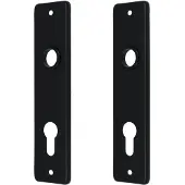 Ami kortschild PC72 aluminium zwart