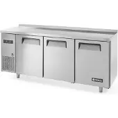 Hendi Koelwerkbank 3 Deurs, Kitchen Line, 1800x600x(H)850mm Hendi