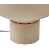 LINDBY Tafellampe , Fiora, Beige, Woonkamer, Metaal, Modern