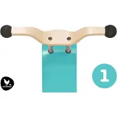 Wishbonebike Mini-Flip Mix & Match Top - Aqua