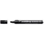 Edding 3300 Permanente Marker, Beitelvormige Punt, 1 - 5 mm, Zwart