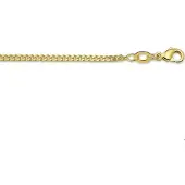 The Jewelry Collection Doublé 10/000 Collier gourmet 2 3100980 45 cm