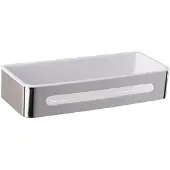 Wenko wandrek Premium Plus 11,5 x 31 cm RVS/ABS zilver