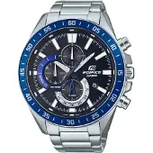 Edifice Heren Zilveren Horloge EFV-620D-1A2VUEF
