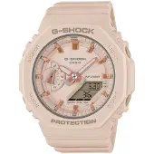 Casio GMA-S2100-4AER - Dames Horloge - 20 ATM waterdicht - Koraalrood