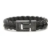 Josh Vintage - heren Armband - Zwart