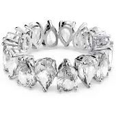 Swarovski Ring zilver / transparant