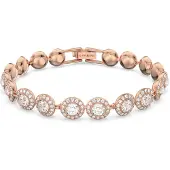 Swarovski Armband 'Angelic' rose-goud / wit