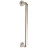 Online Deurbeslagshop Deurgreep Rond met schuine hoeken 500 mm mat rvs