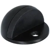 Axa Deurstopper | | 45 x 25 mm (RVS, Rubber, Vloermontage, Mat zwart)